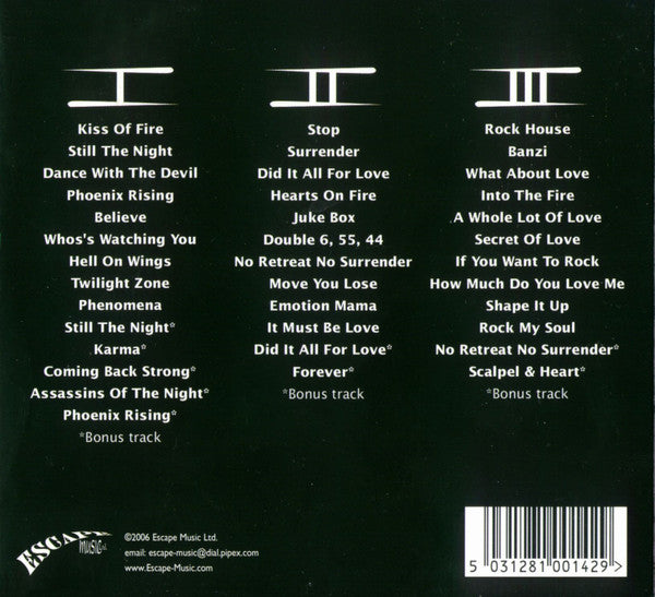 Phenomena (4) : The Complete Works (CD, Album, RE, RM + CD, Album, RE, RM + CD, Album,)