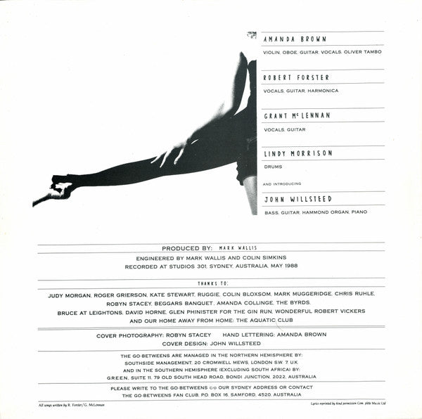 The Go-Betweens : 16 Lovers Lane (LP, Album)