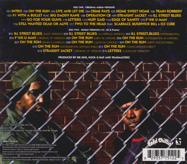 Kool G Rap &amp; D.J. Polo : Live And Let Die (Special Edition Extended Play Double Disc) (CD, Album, Dig + CD, Comp)