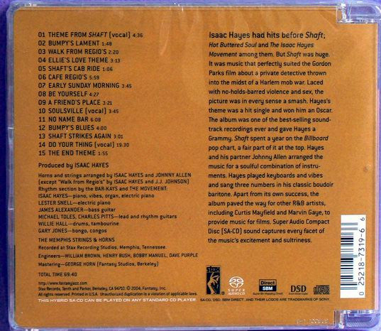 Isaac Hayes : Shaft (SACD, Hybrid, Album, RM)