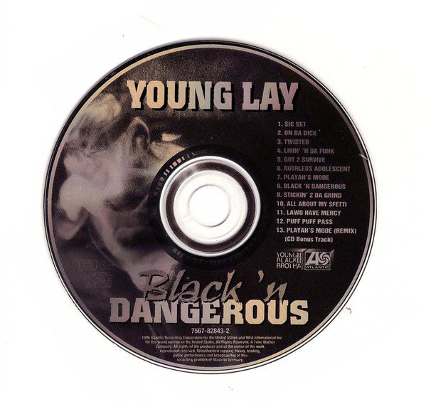 Young Lay : Black 'N Dangerous (CD, Album)