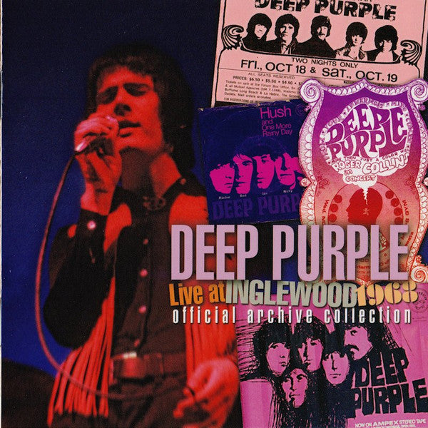 Deep Purple : Live At Inglewood 1968 (CD, Album, RE)