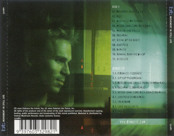 BT : Movement In Still Life (2xCD, Album)