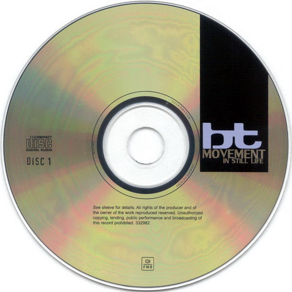 BT : Movement In Still Life (2xCD, Album)