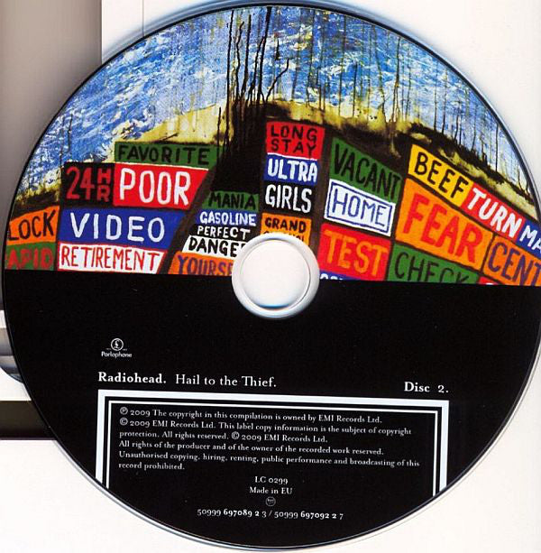 Radiohead : Hail To The Thief (CD, Album, RE + CD, Comp + Col)