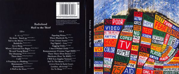 Radiohead : Hail To The Thief (CD, Album, RE + CD, Comp + Col)