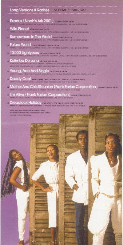 Boney M. : Ultimate Boney M. (Long Versions &amp; Rarities / Volume 3: 1984-1987) (CD, Comp)