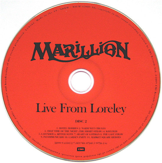Marillion : Live From Loreley (2xCD, Album)