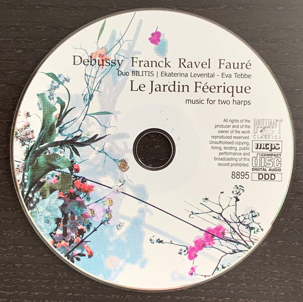 Duo Bilitis, Ekaterina Levental, Eva Tebbe : Le Jardin Féerique: Music For Two Harps (CD, Album)