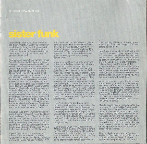 Various : Sister Funk (CD, Comp)