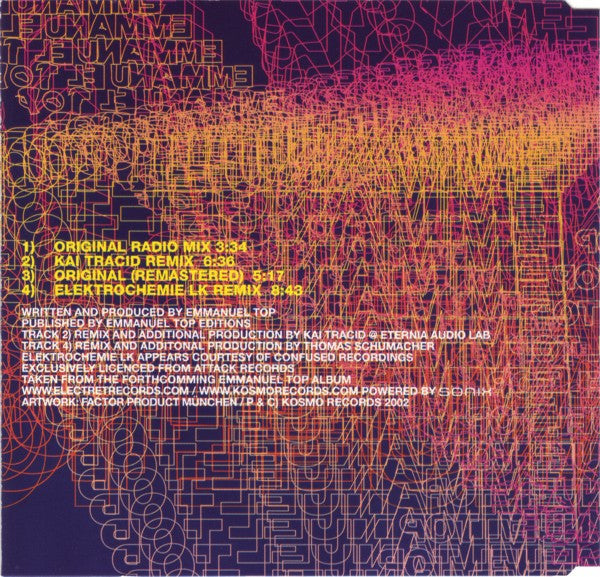 Emmanuel Top : Acid Phase (CD, Maxi)