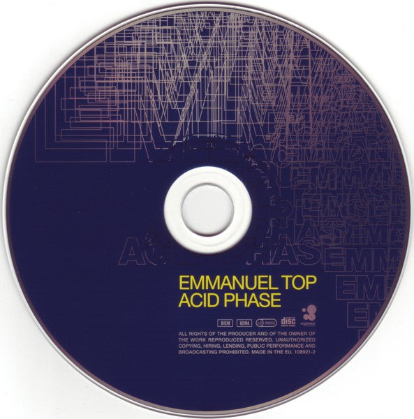 Emmanuel Top : Acid Phase (CD, Maxi)