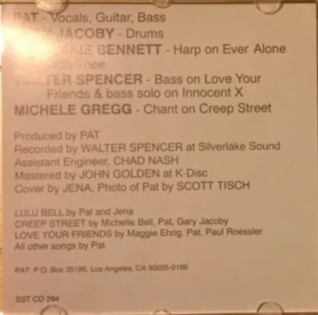 Pat Smear : So You Fell In Love With A Musician... (CD, Album)