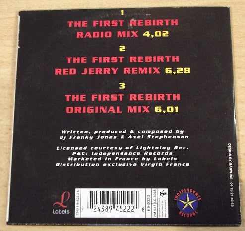 Jones &amp; Stephenson : The First Rebirth (CD, Single, Car)