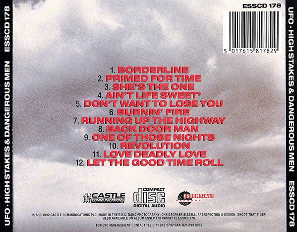 UFO (5) : High Stakes &amp; Dangerous Men (CD, Album)