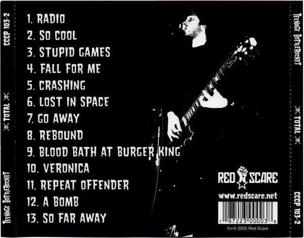 Teenage Bottlerocket : Total (CD, Album)