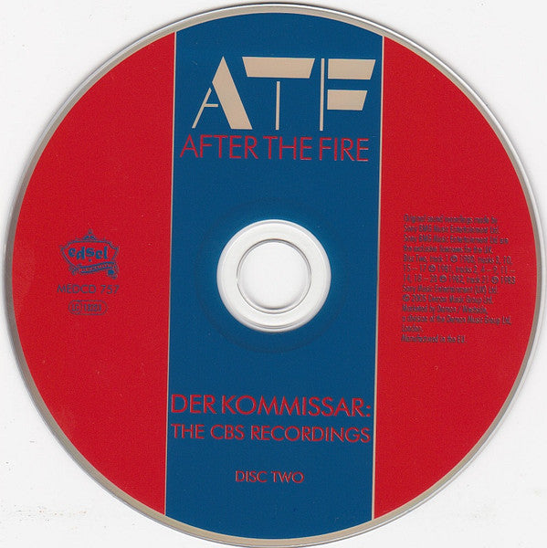 After The Fire : Der Kommissar: The CBS Recordings (2xCD, Album, Comp)