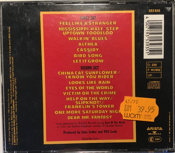 The Grateful Dead : Without A Net (2xCD, Album)