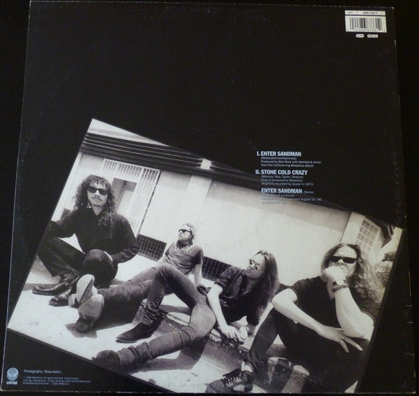 Metallica : Enter Sandman (12", Maxi)