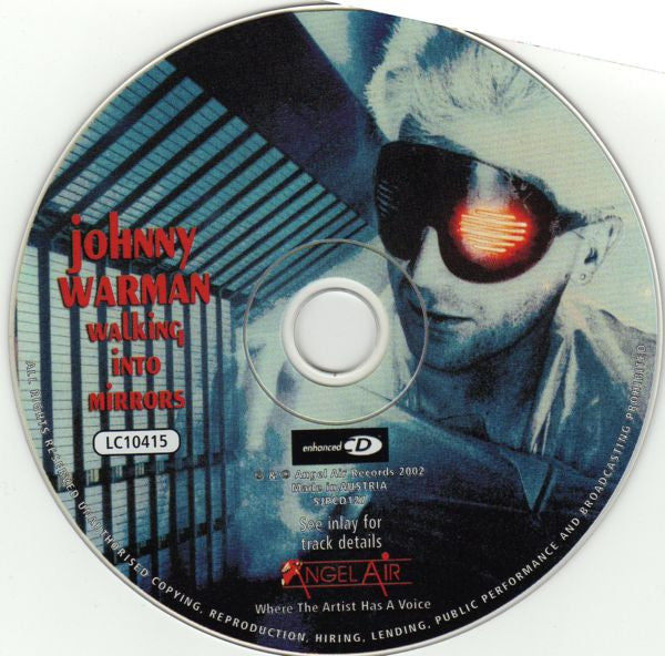 Johnny Warman : Walking Into Mirrors (CD, Album, Enh, RE)
