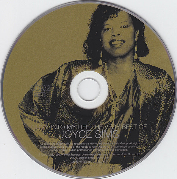 Joyce Sims : Come Into My Life The Very Best Of (2xCD, Comp, sli)