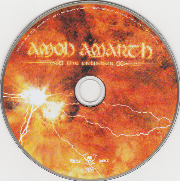 Amon Amarth : The Crusher (CD, Album, RM + CD, Album + Ltd, RE, Dig)