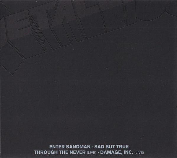 Metallica : Enter Sandman (CD, Single, RM, Dig)