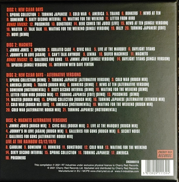 The Vapors : Waiting For The Weekend (The United Artists &amp; Liberty Records Recordings) (Box, Comp + CD, Album, RE, RM + CD, Album, RE, RM )