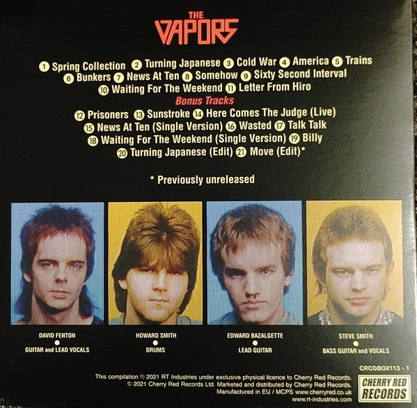 The Vapors : Waiting For The Weekend (The United Artists &amp; Liberty Records Recordings) (Box, Comp + CD, Album, RE, RM + CD, Album, RE, RM )