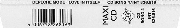 Depeche Mode : Love In Itself (CD, Maxi, RE)