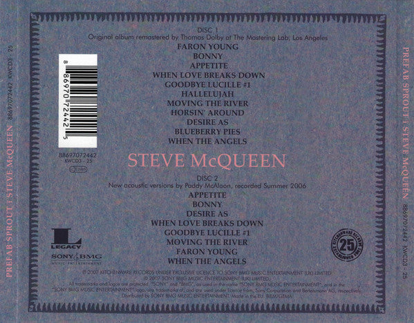 Prefab Sprout : Steve McQueen (CD, Album, RE, RM + CD + Jew)