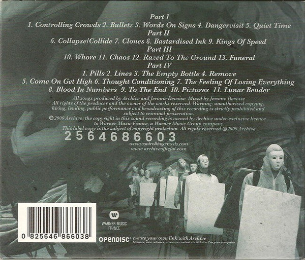 Archive : Controlling Crowds (The Complete Edition Parts I-IV) (2xCD, Comp, Enh, Dig)