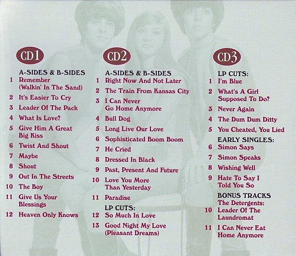 The Shangri-Las : Remembered (3xCD, Comp + Box)