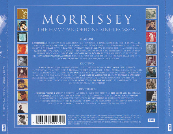 Morrissey : The HMV / Parlophone Singles '88-'95 (3xCD, Comp, Fat)