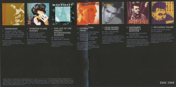 Morrissey : The HMV / Parlophone Singles '88-'95 (3xCD, Comp, Fat)