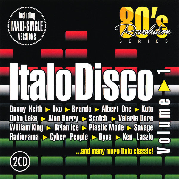 Various : 80&#39;s Revolution - Italo Disco Volume 1 (2xCD, Comp, RM)