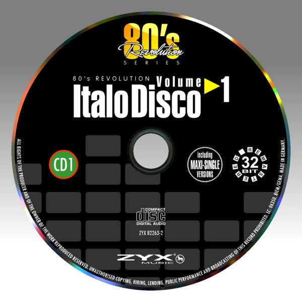 Various : 80&#39;s Revolution - Italo Disco Volume 1 (2xCD, Comp, RM)