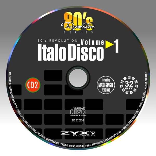Various : 80&#39;s Revolution - Italo Disco Volume 1 (2xCD, Comp, RM)