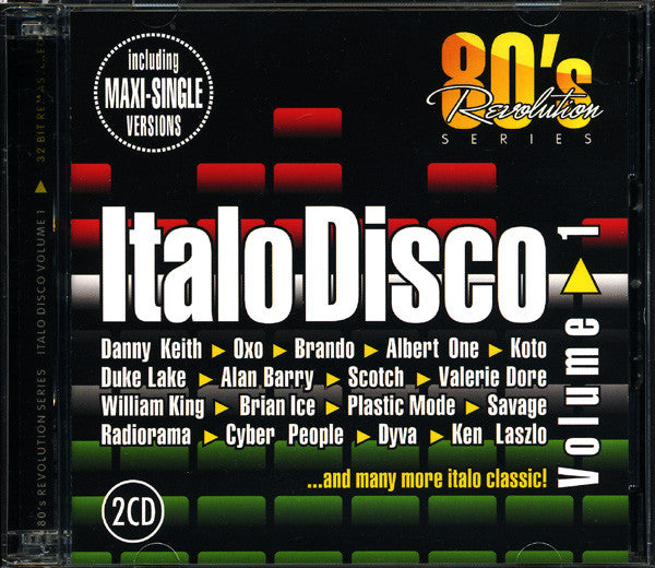 Various : 80&#39;s Revolution - Italo Disco Volume 1 (2xCD, Comp, RM)