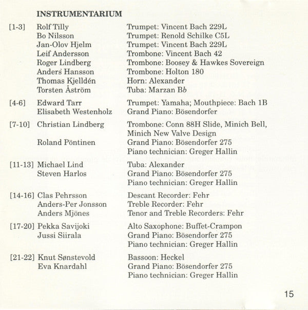 Paul Hindemith : Chamber Music (CD, Album, Comp)
