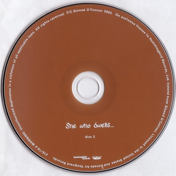 Sinéad O&#39;Connor : She Who Dwells In The Secret Place Of The Most High Shall Abide Under The Shadow Of The Almighty (2xCD, Comp)