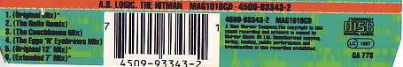 AB Logic : The Hitman (CD, Maxi)