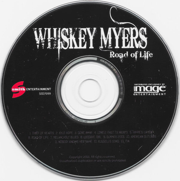 Whiskey Myers : Road Of Life (CD, Album)