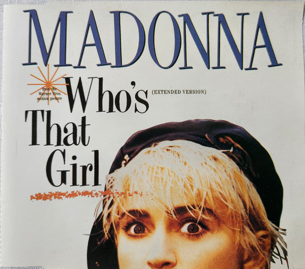 Madonna : Who&#39;s That Girl (Extended Version) (CD, Single, RE, RP)