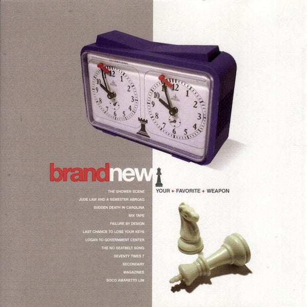 Brand New : Your + Favorite + Weapon (CD, Album)