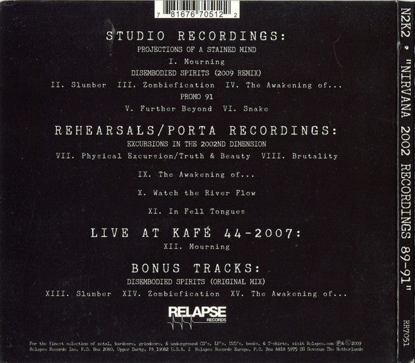 Nirvana 2002 : Recordings 89-91 (CD, Comp)