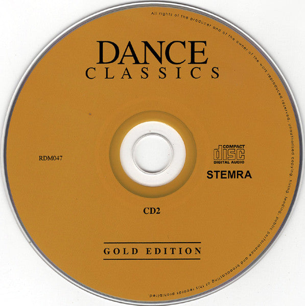 Various : Dance Classics Gold Edition (2xCD, Comp)