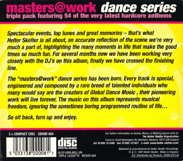 Vibes* > Billy Bunter* &amp; Ramos > Slipmatt &amp; Dougal > Sy* : Masters@Work Dance Series (3xCD, Mixed)