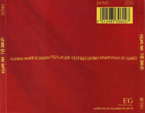 Killing Joke : Fire Dances (CD, Album, RE)