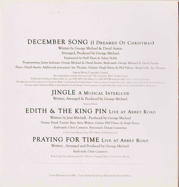 George Michael : December Song (I Dreamed Of Christmas) (CD, Single, Ltd, Spe)